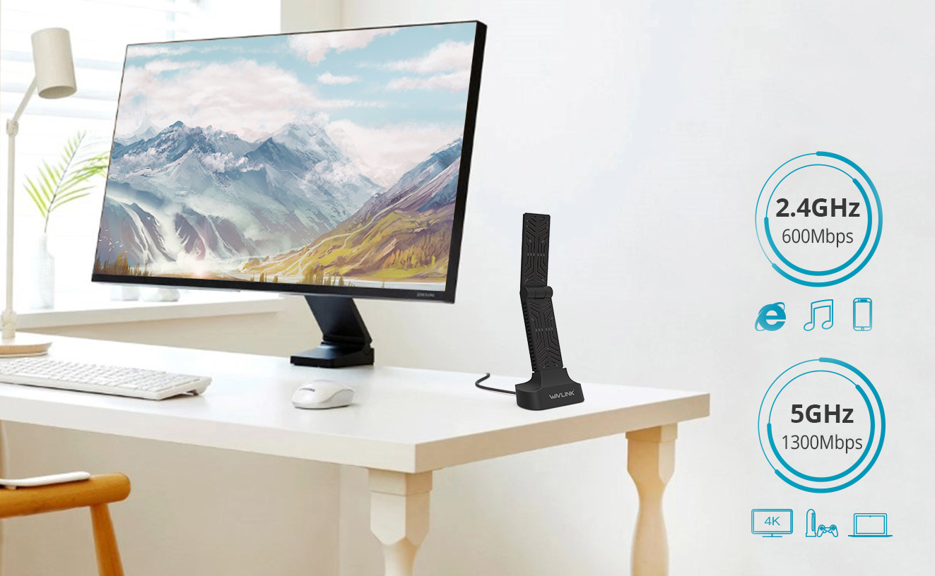 Enjoy Your Time with Dual Band Adapter